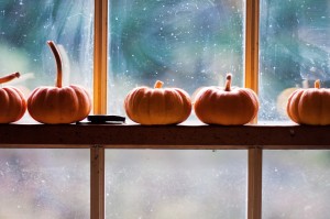 Small Window Pumpkins