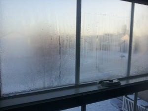 normal window condensation